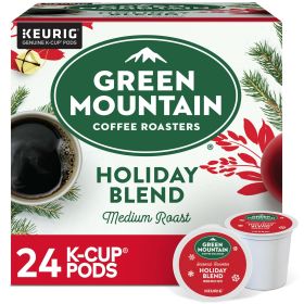 Green Mountain Coffee Roasters Holiday Blend, Keurig Single Serve K-Cup Pods, 24 Count